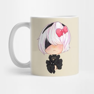 Chibi 2b nier automata Mug